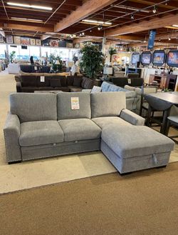 Sectional Pull Out Bed With Storage 
