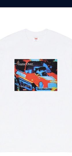Supreme Yohji Yamamoto Game Over Tee White - M *In-Hand*