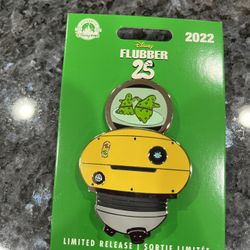 Disney Flubber 25th Anniversary Trading Pin Limited Release Pin.  Brand new on original card.  Smoke free home 