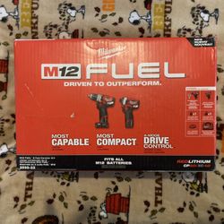 M12 Hammer Drill Combo 