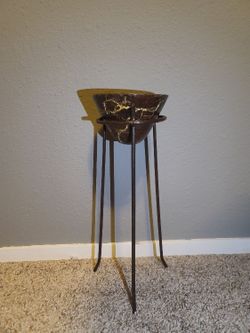 Fractal Burned Candle Holder