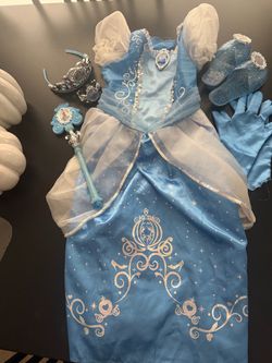 Girls Cinderella Costume