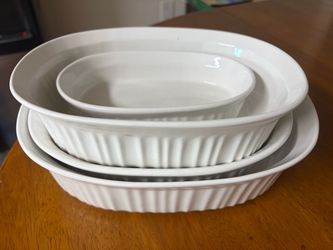 Baking casserole dishes