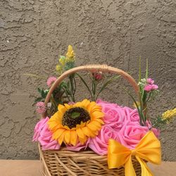 Basket Flowers 