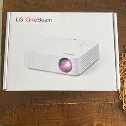 Brand new LG CineBeam LED Projector with Built-in Battery