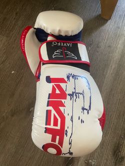 Authentic 14 oz boxing gloves
