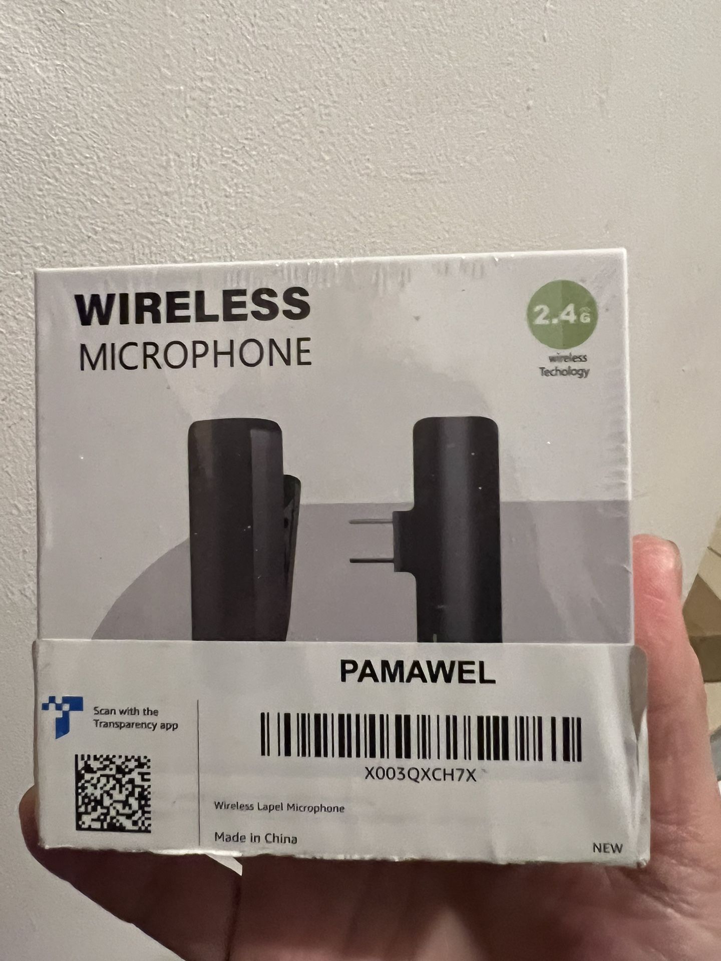 Wireless Lavalier Microphone, (never Used)