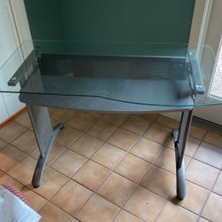 Glass Desk 