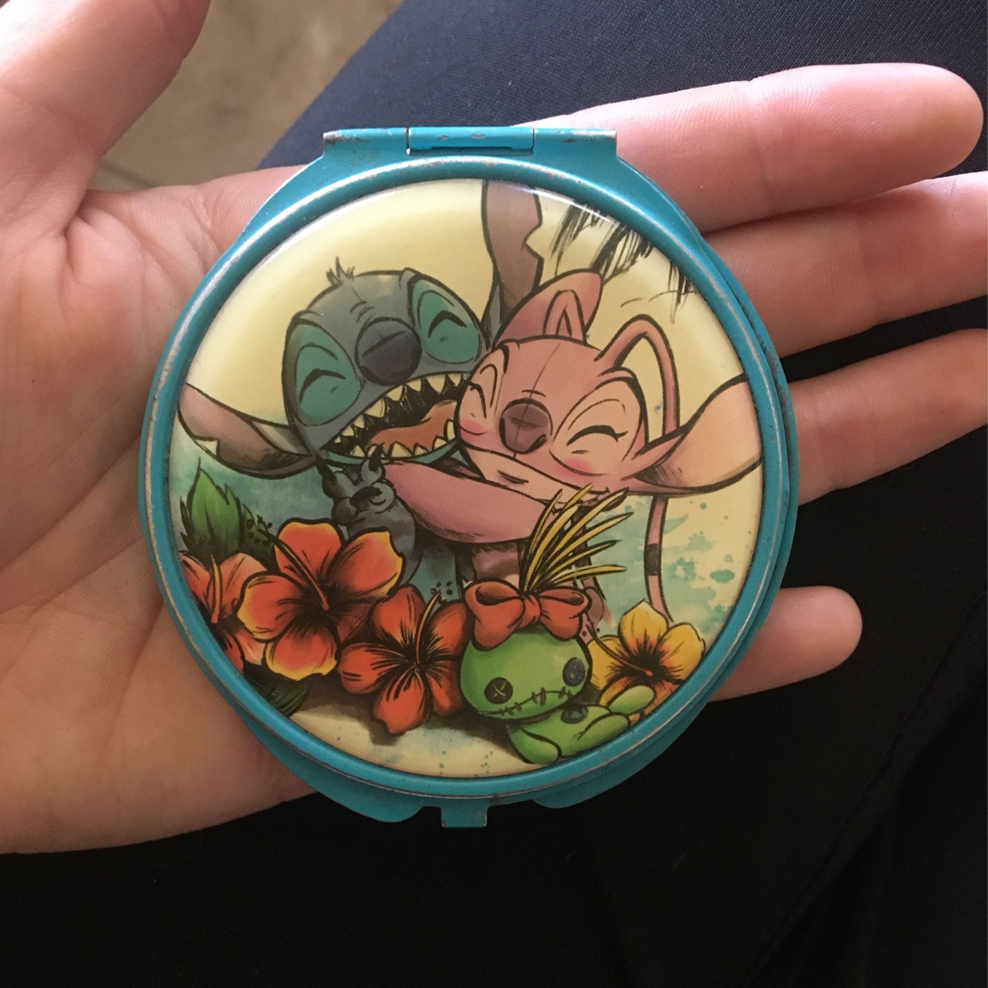 Lilo And Stitch Compact Mirror