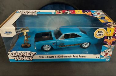 Jada 1970 Plymouth Road Runner 1/24 LooneyTunes Wile E Coyote
