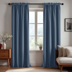 Deconovo Blackout Curtains52W x 95L Inch,Pack of 2
