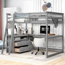 Twin Storage Loft Bed