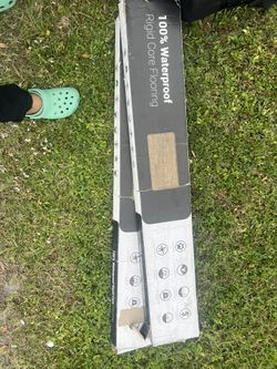 Rigid Core Flooring Two Pack Brand New 
