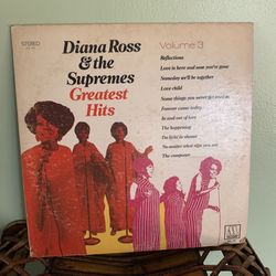 Vintage Vinyl Diana Ross & Supremes Greatest Hits Vol 3