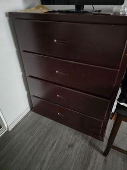 Dressers, bed frame