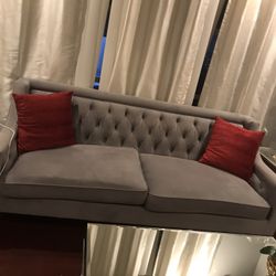 Couch and two arm chairs