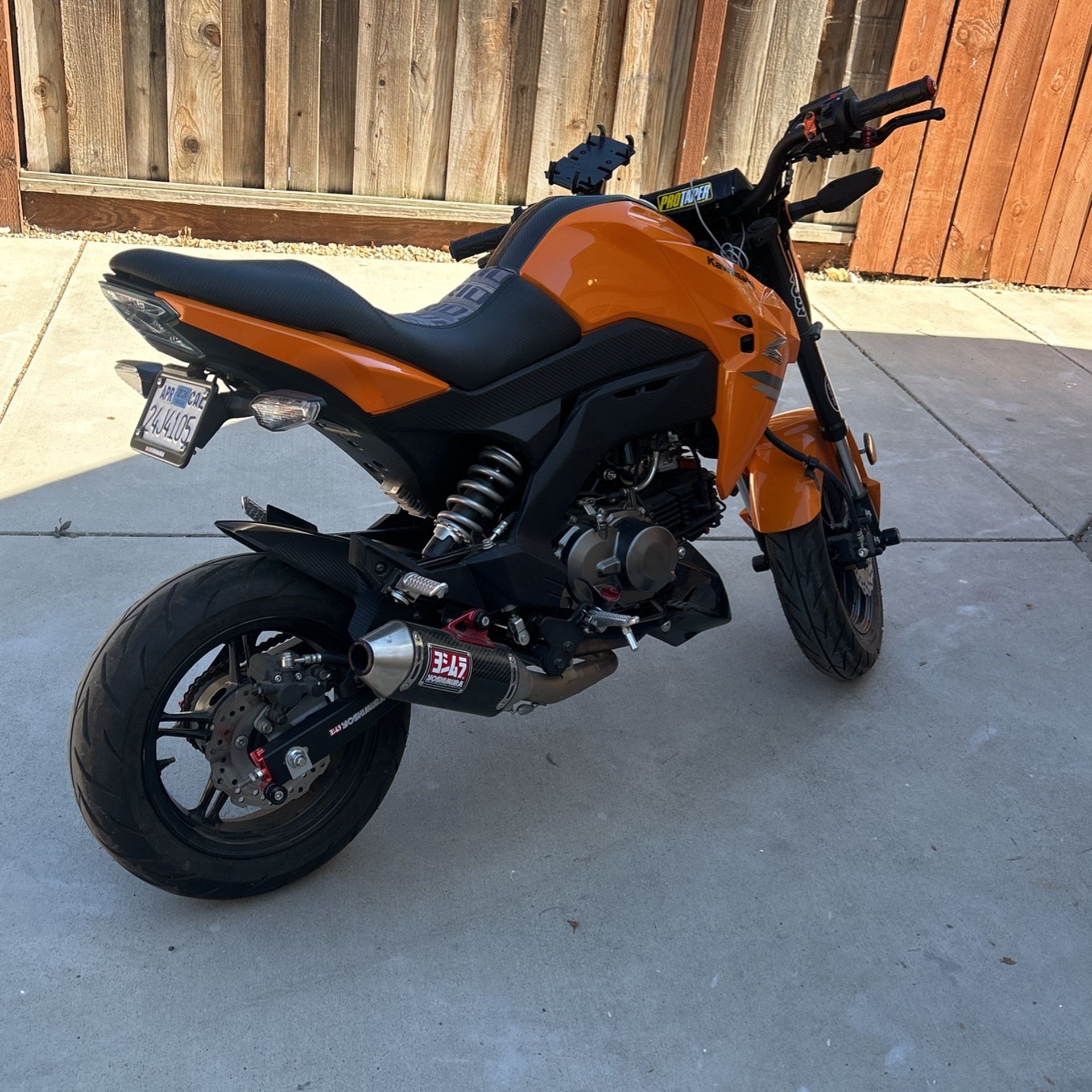 Kawasaki Z125 Pro 2019 