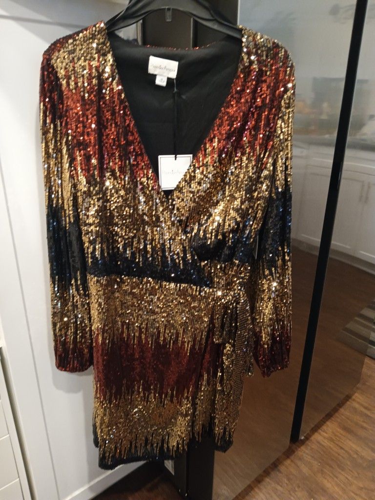 Premier Amour Sequin Dress