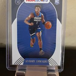 Anthony Edwards Rookie NBA Hoops