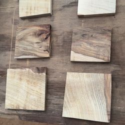 Handmade Pistachio coasters