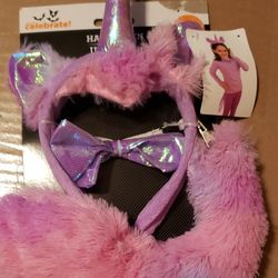 CHILD Unicorn Instant Costume PINK 