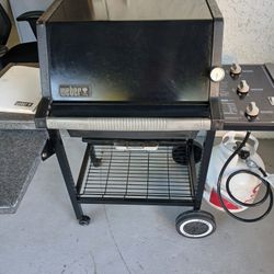 BBQ GIRL BY Weber Duel Fuel Super Clean 