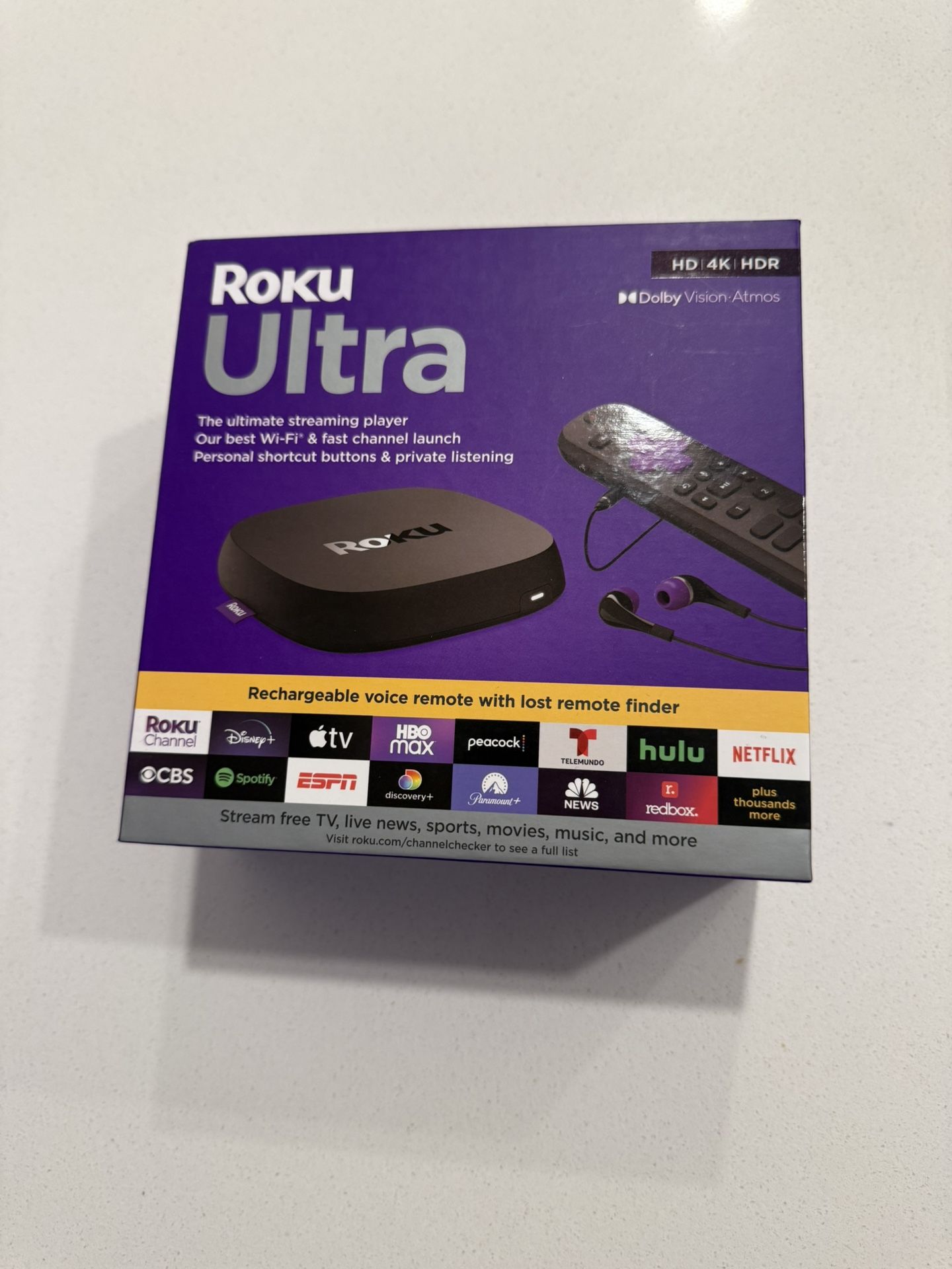 Roku Ultra 4K Streaming Device
