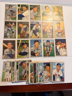 50 1952 bowman baseball cards