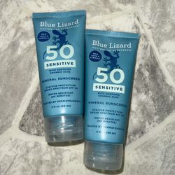 2 Blue Lizard Sunscreens