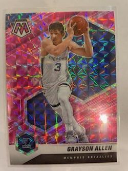 2020-21 Panini Mosaic Pink Camo Grayson Allen

