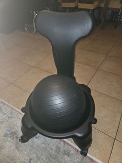 Balance ball chair