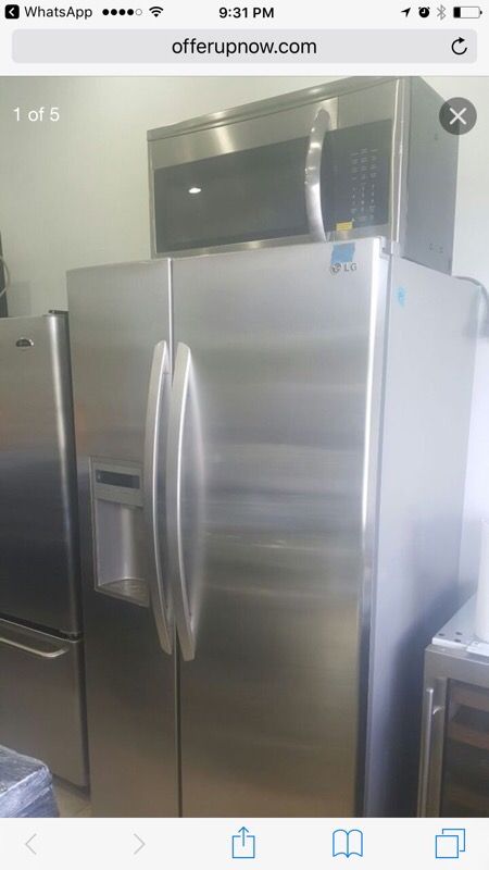 Stainless steel appliances