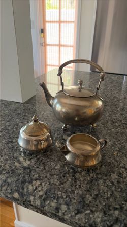 Silver tea set