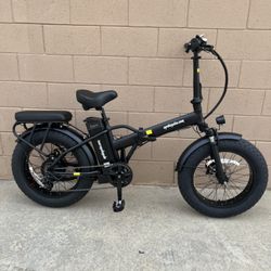 Folding  E-Bike750W 48V  Electric Bike 20”x4.0