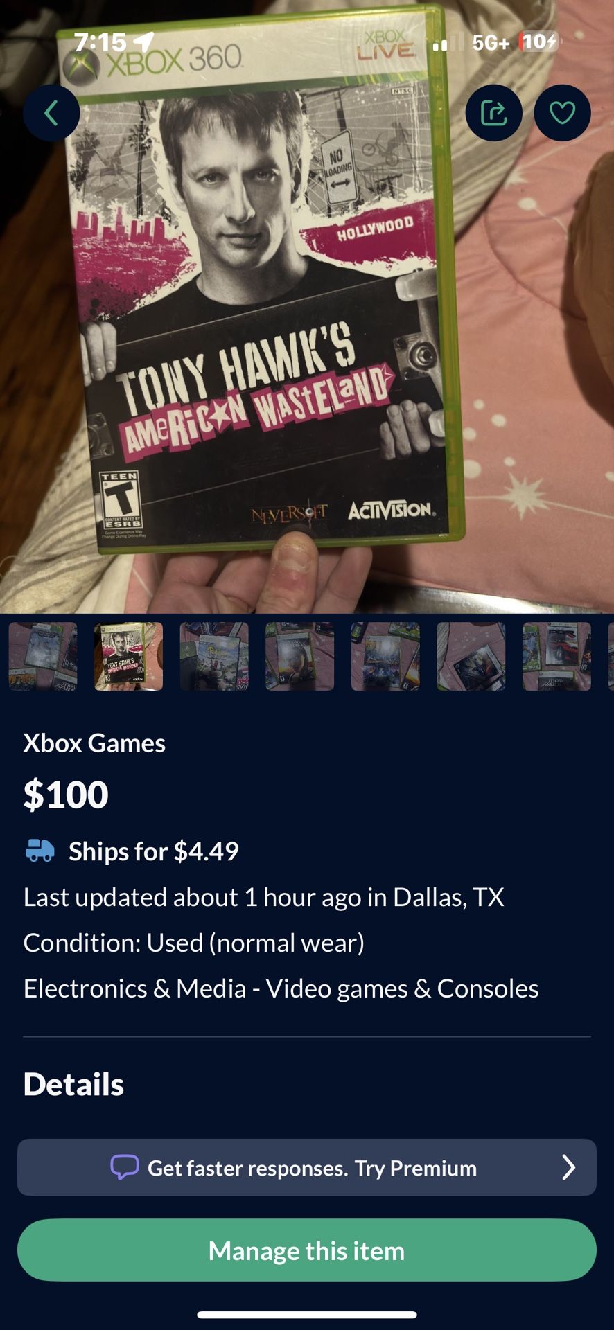 Tony Hawk, American wasteland