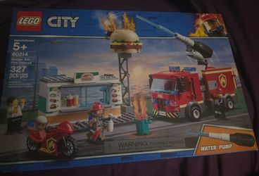 Lego City Burger Bar Fire Rescue