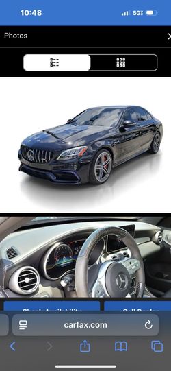 2019 Mercedez Benz C63S