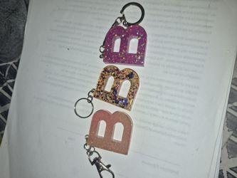 Keychain letter b