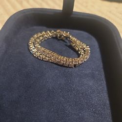 Sterling Silver Tennis Bracelet 