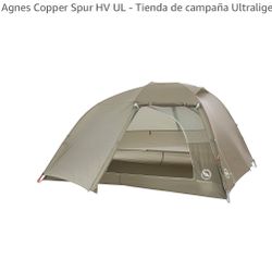 Big Agnes Copper Spur HV UL3 Tent – Olive – Ultralight Backpacking 
