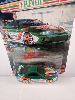 Hot Wheels 7-Eleven Toyota Supra Die-Cast Car