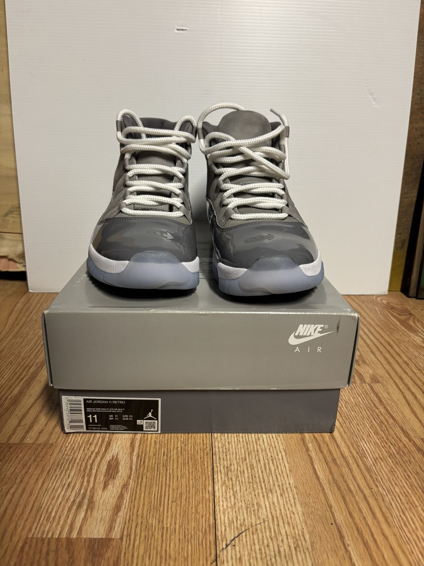 Jordan 11 Cool Grey Lightly Used Size 11M