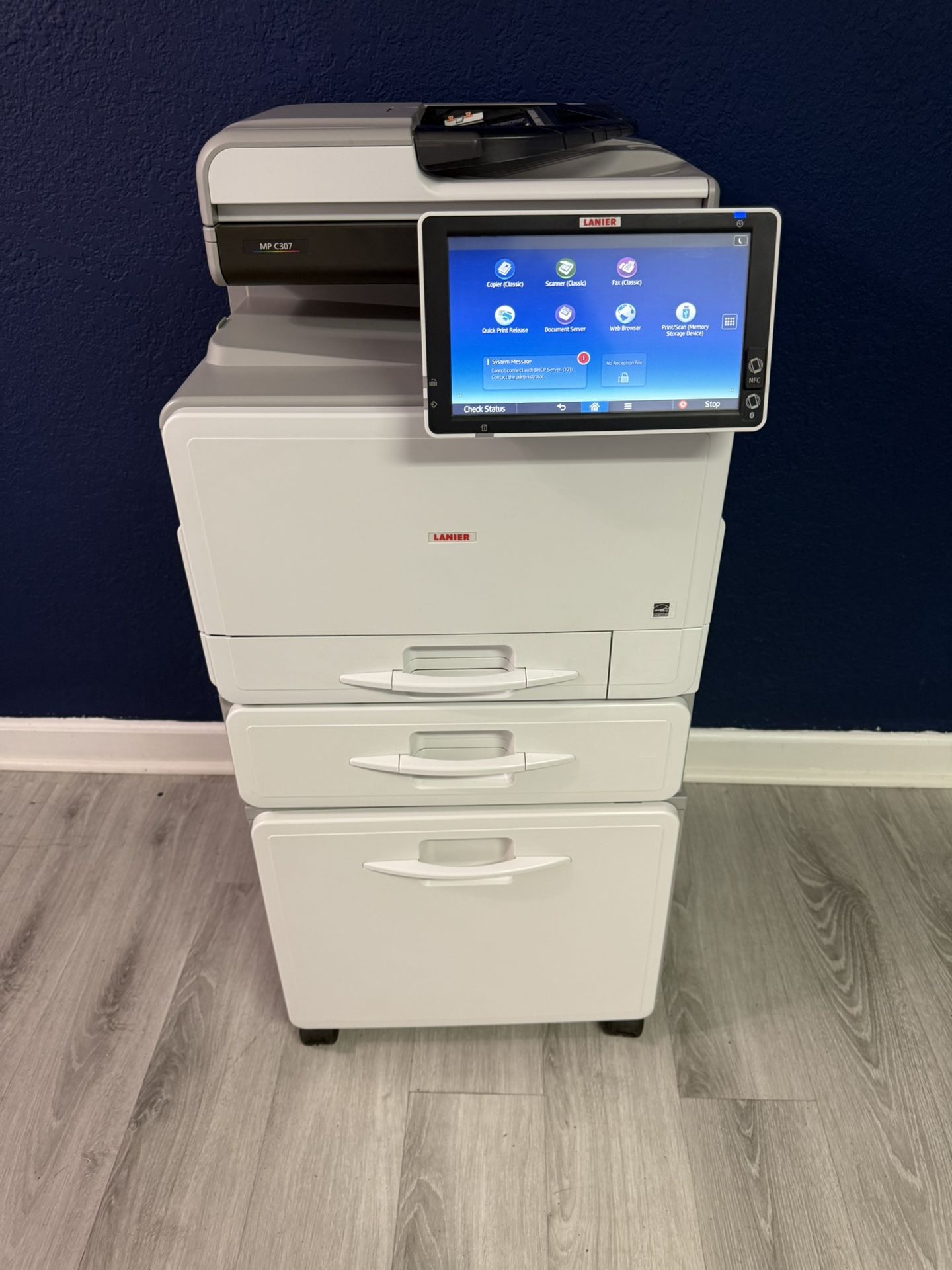 Multifunction Copier Machine Laser Ricoh Mp C307