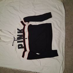 Pink Victoria Secret Hoodie Top