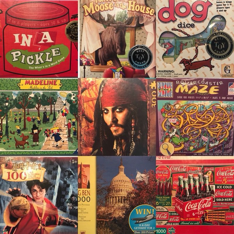 Games puzzles