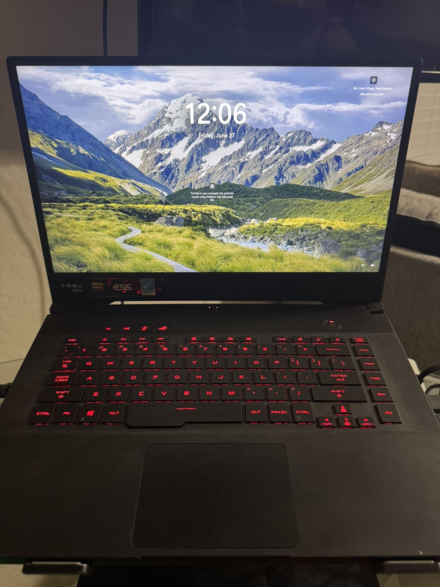 Asus ROG Gaming laptop