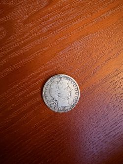 1908 Barber half dollar