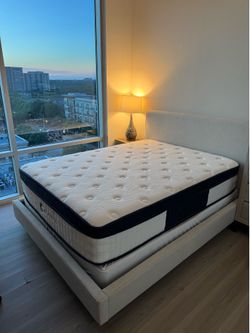 Queen Size Mattress & Bed Frame