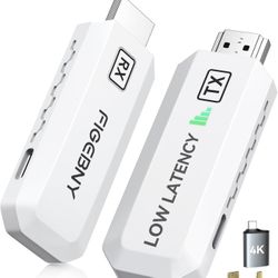 Wireless HDMI Transmitter and Receiver 4K Decode 1080P Output Ultra Low Latency