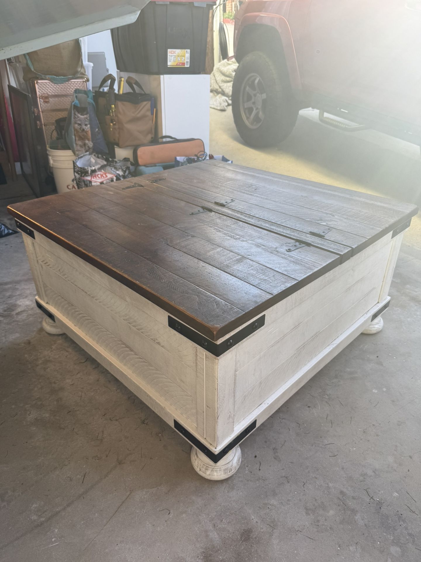 4x4 Coffee/ Storage Table 